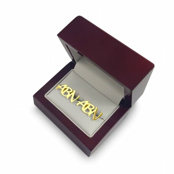 Luxury wooden Jewelry box for cufflinks zanadesign